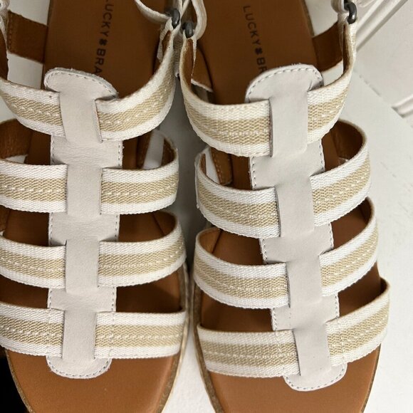 Lucky Brand Women's Emliey Gladiator Sandals Size 9.5 - Picture 2 of 8